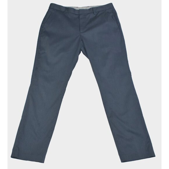 Bonobos Friday Weekday Men's Pants Size 36x32 Blue Chino Pinstripe Athletic Fit - Picture 2 of 16